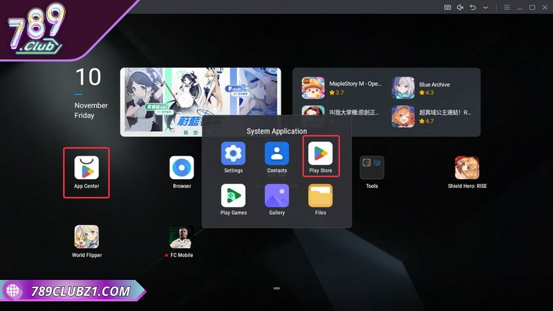 Cần tìm kiếm 789CLUB trên cửa hàng ứng dụng để tải về