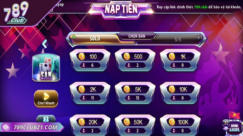 Khéo léo trong từng ván sâm lốc để chiến thắng